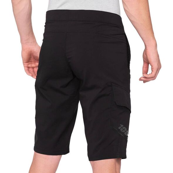 100% Szorty męskie 100% RIDECAMP Shorts Black roz.36 (50 EUR)