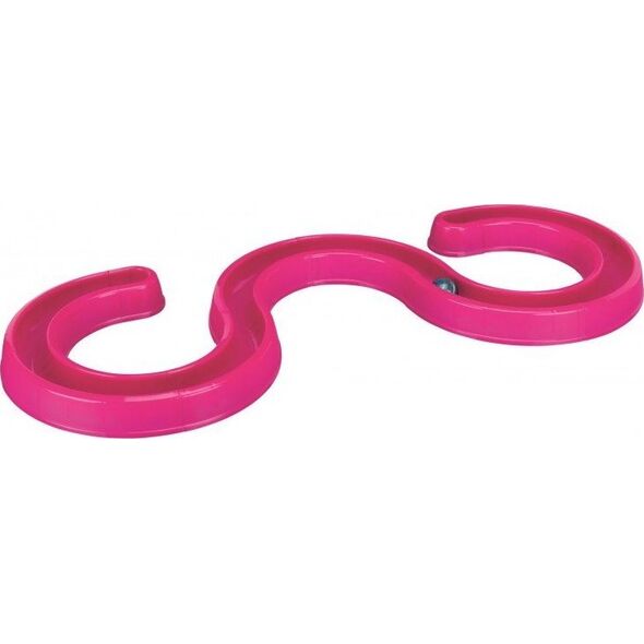 Trixie Tor dla kota Flashing Ball Race, 65 × 31 cm, różowy