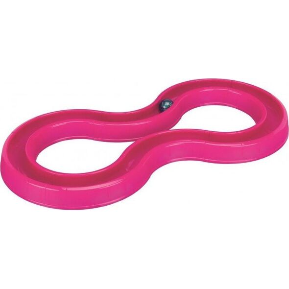 Trixie Tor dla kota Flashing Ball Race, 65 × 31 cm, różowy