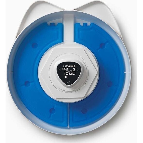 Catit Pixi Smart 6-Meal Feeder, karmidło automatyczne, dla kota, 32 × 34,5 × 9,2 cm