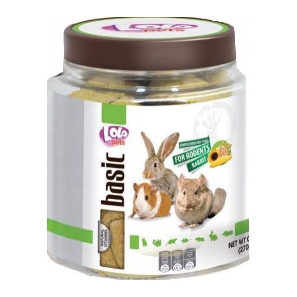 Lolo Pets Classic Karma uzupełniająca Basil dla królika 270g (LO-71081)