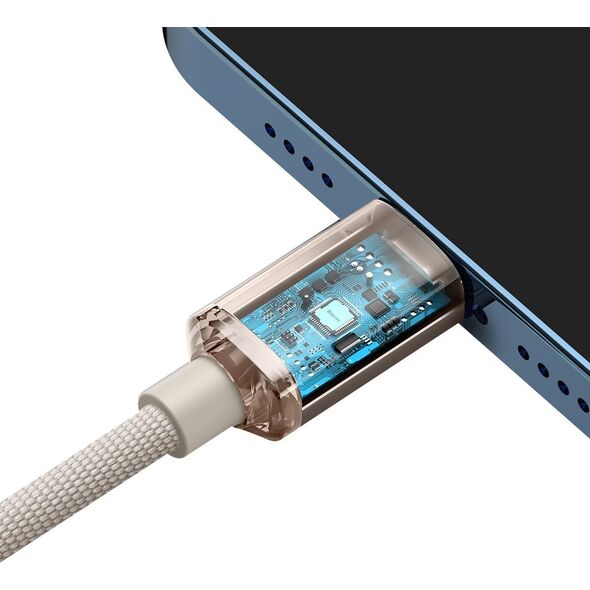 Kabel USB Baseus USB-C - Lightning 1.2 m Różowy (CAJY001304)