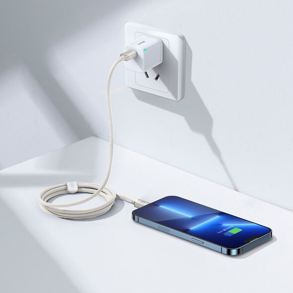 Kabel USB Baseus USB-C - Lightning 1.2 m Różowy (CAJY001304)