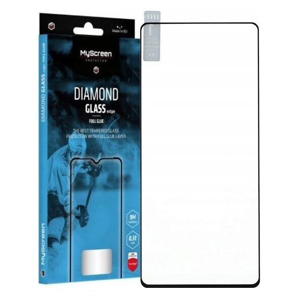 MyScreen Protector MS Diamond Glass Edge Motorola Edge 30 Pro/Egde X30 Full Glue Czarny/Black