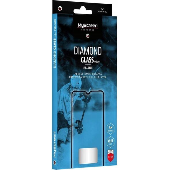 MyScreen Protector MS Diamond Glass Edge Motorola Edge 30 Pro/Egde X30 Full Glue Czarny/Black