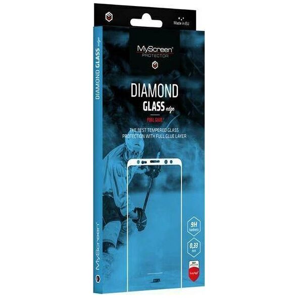 MyScreen Protector MS Diamond Glass Edge FG Motorola Moto G22 Full Glue Black