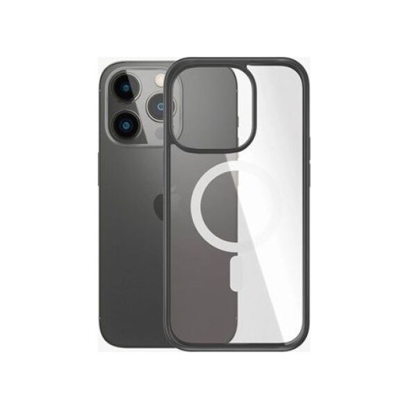 PanzerGlass PanzerGlass ClearCase MagSafe iPhone 14 Pro 6,1" Antibacterial czarny/black 0414