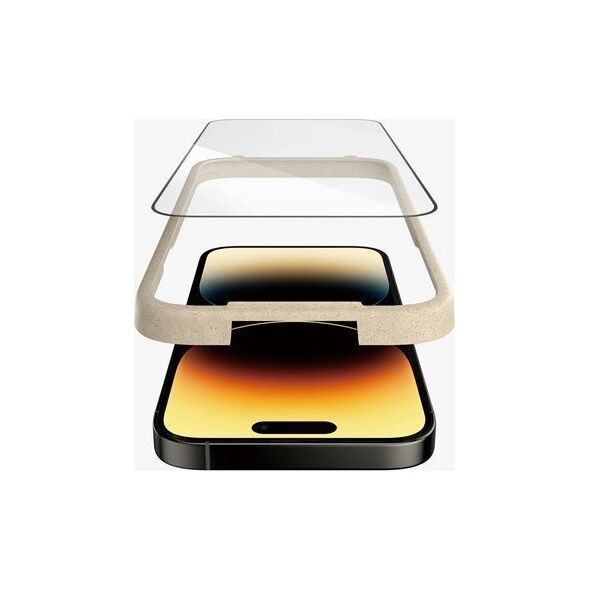 PanzerGlass PanzerGlass Ultra-Wide Fit iPhone 14 Pro 6,1" Screen Protection Antibacterial Easy Aligner Included 2784