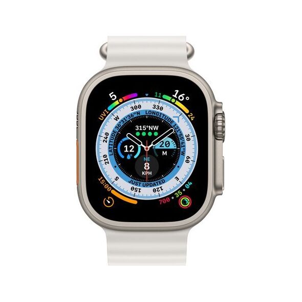 Apple Przedłużka do paska Ocean w kolorze białym do koperty 49 mm