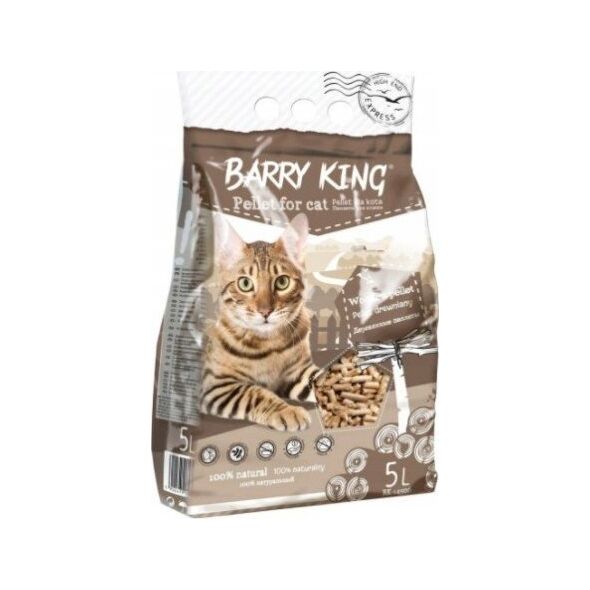 Żwirek dla kota Barry King Pellet drewniany dla kota 5L