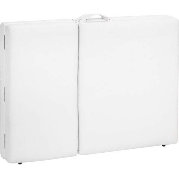 Activeshop STÓŁ SKŁADANY DO MASAŻU WOOD KOMFORT ACTIV FIZJO LUX 3 SEGMENTOWY 190X70 BIAŁY