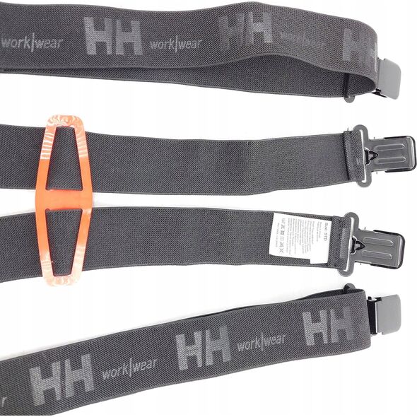 Helly Hansen Szelki Helly Hansen Logo Suspenders Black