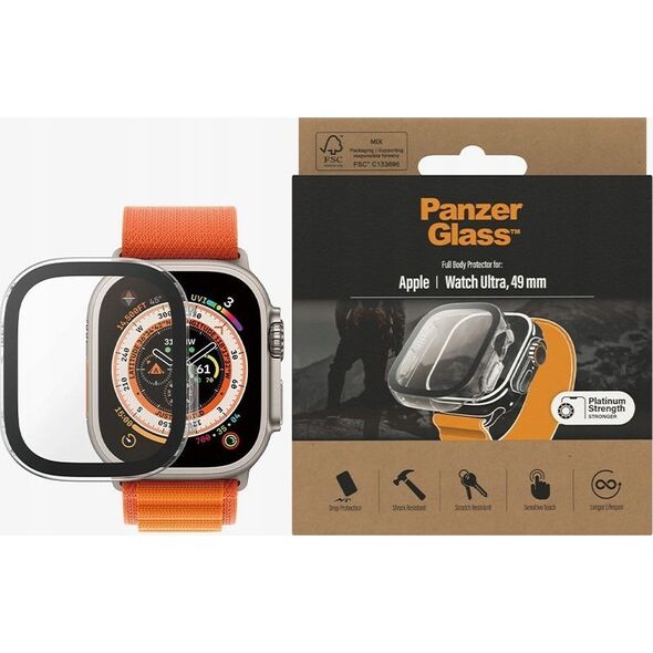 PanzerGlass PanzerGlass Full Body - szkło antybakteryjne full body do Apple Watch Ultra 49mm