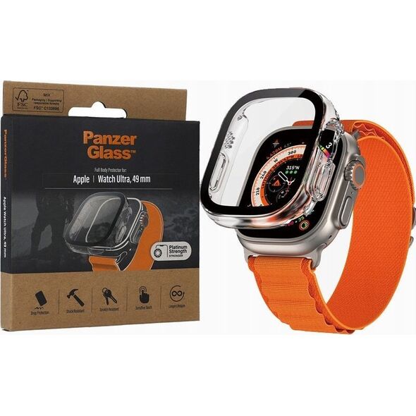 PanzerGlass PanzerGlass Full Body - szkło antybakteryjne full body do Apple Watch Ultra 49mm