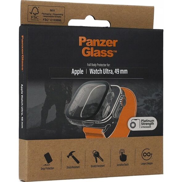 PanzerGlass PanzerGlass Full Body - szkło antybakteryjne full body do Apple Watch Ultra 49mm