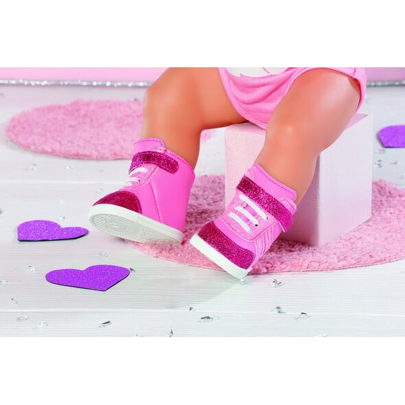 Zapf ZAPF Creation BABY born sneakers pink 43cm, doll accessories