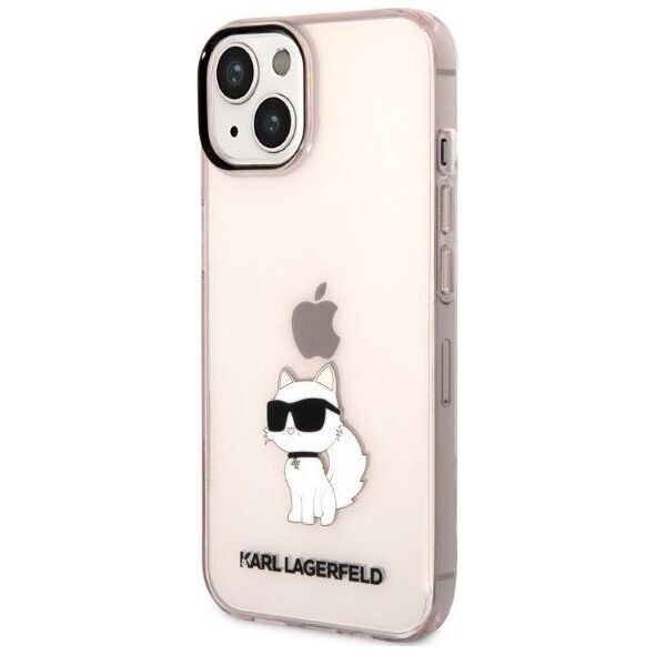 Karl Lagerfeld Etui Karl Lagerfeld KLHCP14MHNCHTCP Apple iPhone 14 Plus różowy/pink hardcase Ikonik Choupette