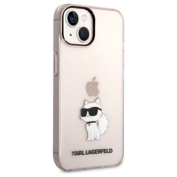 Karl Lagerfeld Etui Karl Lagerfeld KLHCP14MHNCHTCP Apple iPhone 14 Plus różowy/pink hardcase Ikonik Choupette