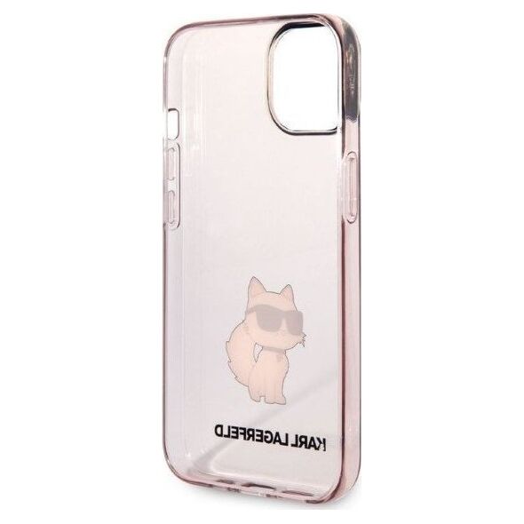 Karl Lagerfeld Etui Karl Lagerfeld KLHCP14MHNCHTCP Apple iPhone 14 Plus różowy/pink hardcase Ikonik Choupette
