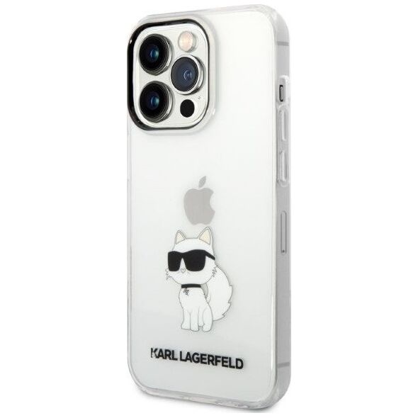 Karl Lagerfeld Etui Karl Lagerfeld KLHCP14XHNCHTCT Apple iPhone 14 Pro Max transparent hardcase IML NFT Choupette