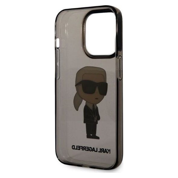Karl Lagerfeld Etui Karl Lagerfeld KLHCP14XHNIKTCK Apple iPhone 14 Pro Max czarny/black hardcase Ikonik Etui Karl Lagerfeld