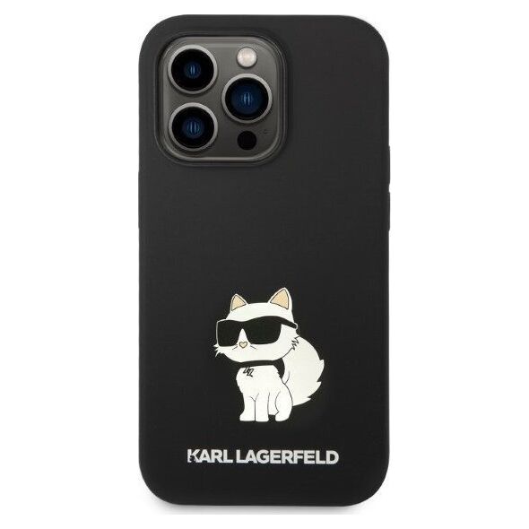 Karl Lagerfeld Etui Karl Lagerfeld KLHCP14XSNCHBCK Apple iPhone 14 Pro Max hardcase czarny/black Silicone Choupette