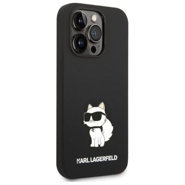 Karl Lagerfeld Etui Karl Lagerfeld KLHCP14XSNCHBCK Apple iPhone 14 Pro Max hardcase czarny/black Silicone Choupette
