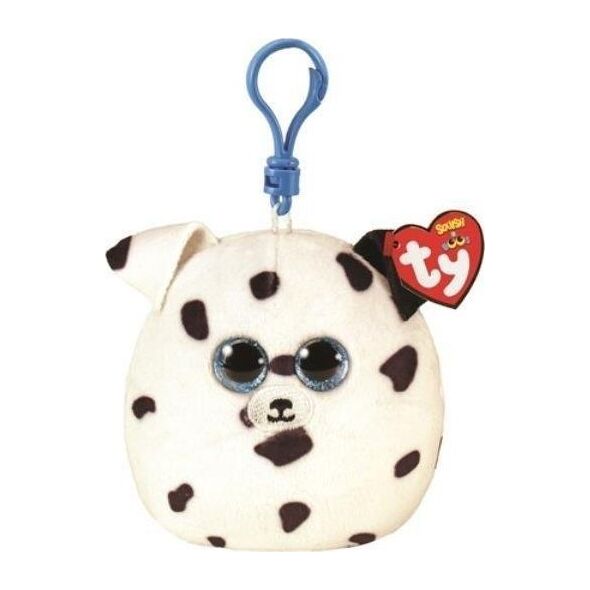 Breloczek TY Maskotka brelok TY Squish-a-Boos FETCH - pies Dalmatyńczyk 8,5cm 39567