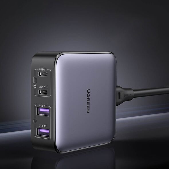 Ładowarka Ugreen Nexode 2x USB-A 2x USB-C  (90747)