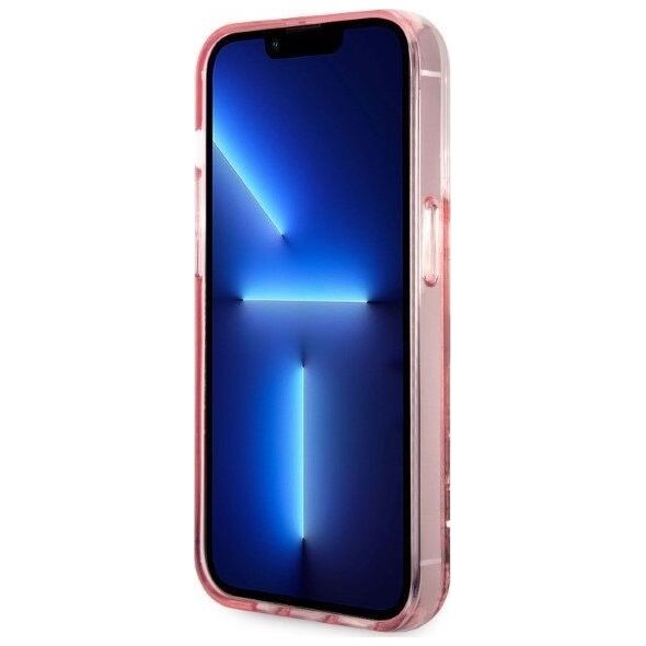 Karl Lagerfeld Karl Lagerfeld KLHCP14LLNCHCP iPhone 14 Pro 6,1" różowy/pink hardcase Glitter Choupette Head NoSize