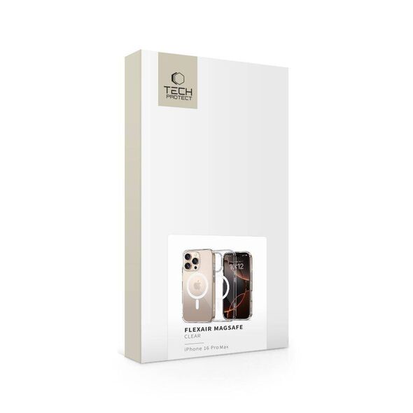 Case IPHONE 16 PRO MAX Tech-Protect FlexAir MagSafe transparent 5906302371846