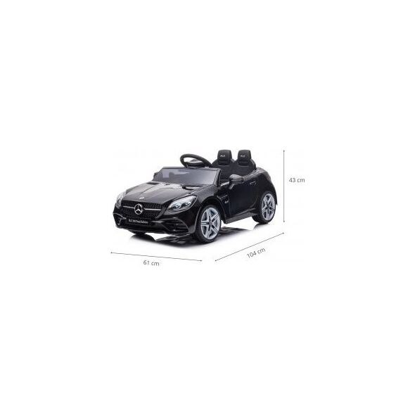 Milly Mally Milly Mally Pojazd na akumulator Mercedes-Benz SLC Black