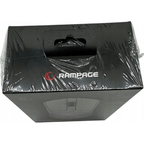 Rampage Zenith Pro mysz bezprzewodowa 26000 DPI biała + odbiornik 4 KHz PAW3395 BT 5.2