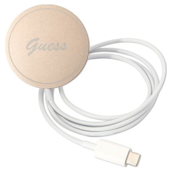Guess Zestaw Guess GUBPP14MH4EACSK Case+ Charger iPhone 14 Plus 6,7" czarny/black hard case 4G Print MagSafe NoSize