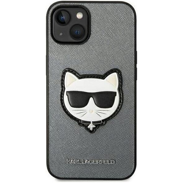 Karl Lagerfeld KARL LAGERFELD IPHONE 14 PLUS CHOUPETTE HEAD PATCH KLHCP14MSAPCHG SILVER