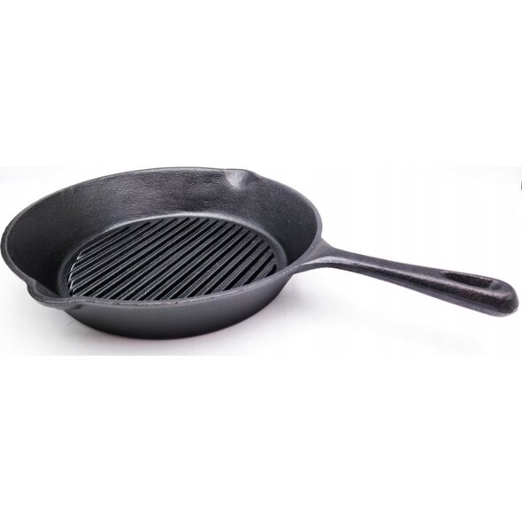 Patelnia Brunbeste PATELNIA GRILLOWA ŻELIWNA 26 cm BRUNBESTE BB-2653