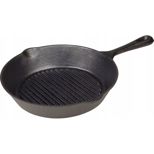 Patelnia Brunbeste PATELNIA GRILLOWA ŻELIWNA 26 cm BRUNBESTE BB-2653