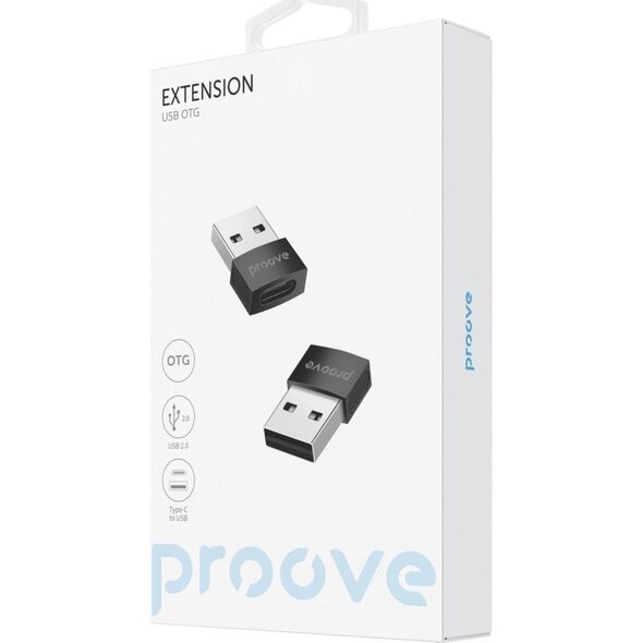 Adapter Przejściówka Redukcja Otg Z Usb-c Usb Type-c Na Usb A Usb-a Proove / Hbex00012001