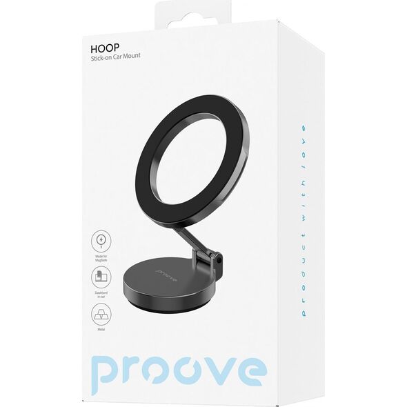 Uchwyt Magnes Mocowanie Kokpit Auto Samochód Magsafe Iphone 16 15 14 13 12 / Hoop