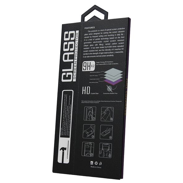 Tempered Glass OG Premium for Oppo A60 (Global) black frame 5906961929792
