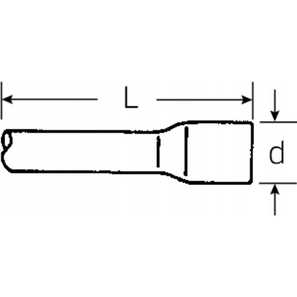 Stahlwille Przedłużka 3/4", 200 mm, rozmiar 8 STAHLWILLE