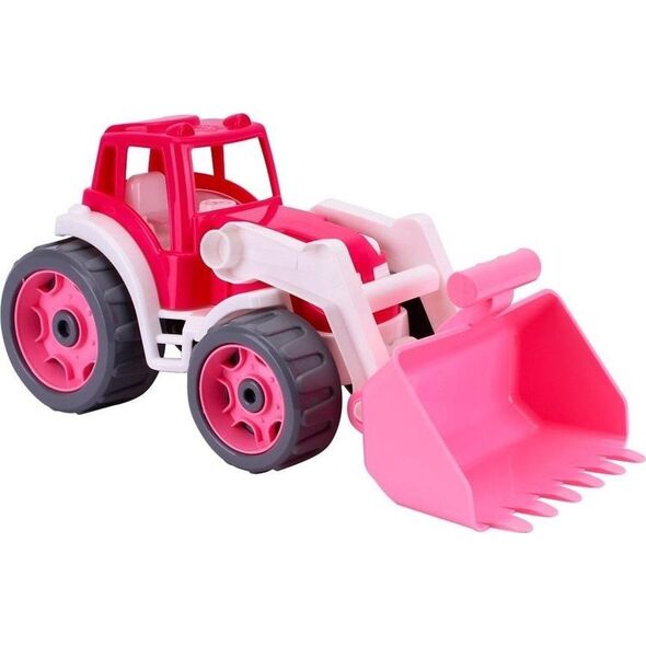 Technok Traktor różowy