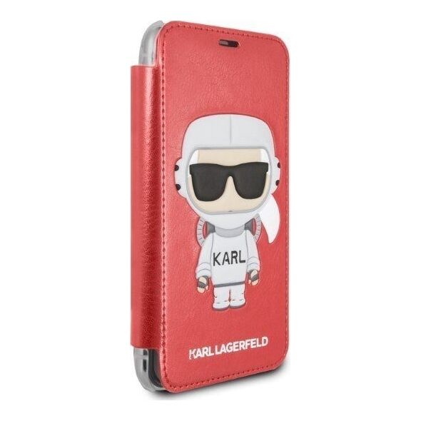 Karl Lagerfeld Etui Karl Lagerfeld KLFLBKPXKSCORE Apple iPhone XS/X bookcase czerwony/red Karl Space Cosmonaut