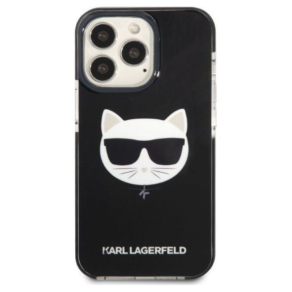 Karl Lagerfeld Etui Karl Lagerfeld KLHCP13LTPECK Apple iPhone 13 Pro hardcase czarny/black Choupette Head
