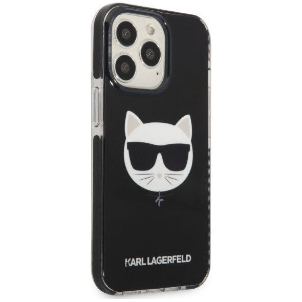 Karl Lagerfeld Etui Karl Lagerfeld KLHCP13LTPECK Apple iPhone 13 Pro hardcase czarny/black Choupette Head