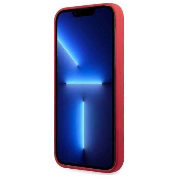 Karl Lagerfeld Etui Karl Lagerfeld KLHCP13LSLMP1R Apple iPhone 13 Pro hardcase czerwony/red Silicone Plaque