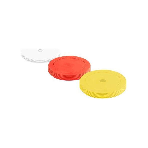 Pure2Improve Pure2Improve Rubber Training Markers Red/White/Yellow