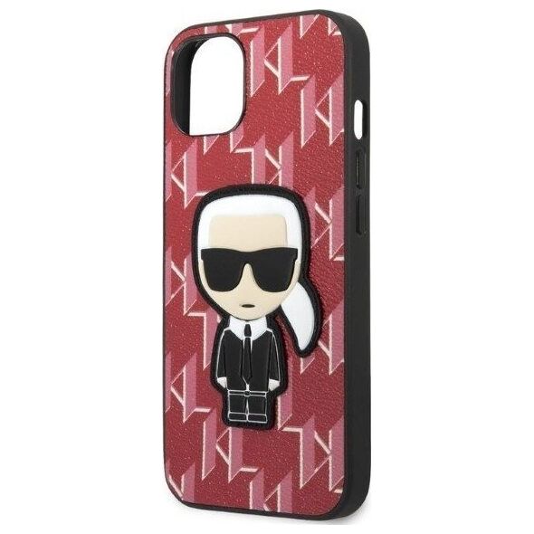 Karl Lagerfeld Etui Karl Lagerfeld KLHCP13SPMNIKPI Apple iPhone 13 mini hardcase czerwony/red Monogram Ikonik Patch