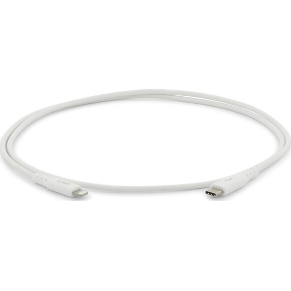Kabel USB LMP USB-C to Lightning cable, Charge & Sync, MFI certified, 1m, White