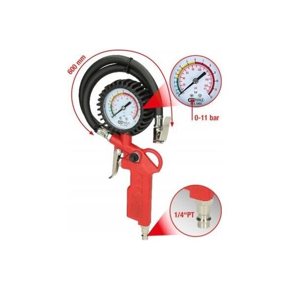 KSTOOLS Pneumatinis padangu priputimo monometras KS-TOOLS